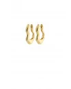 Boucles d'oreilles ondulées - WAVE GLD