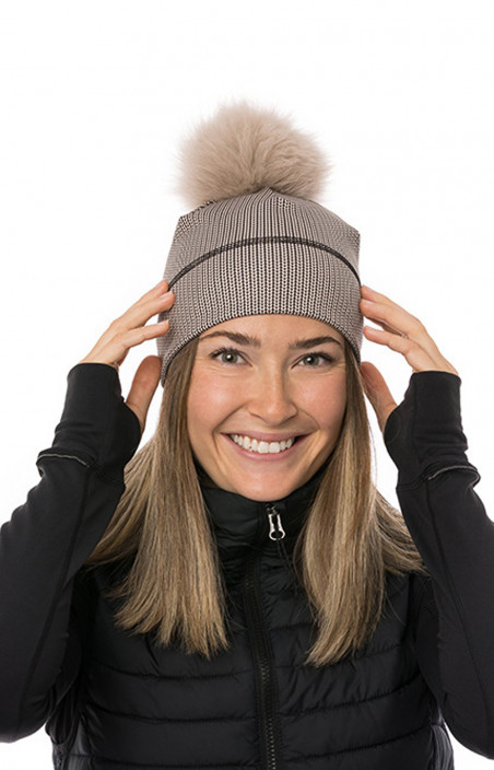 Tuque - POMPOM CRÈME