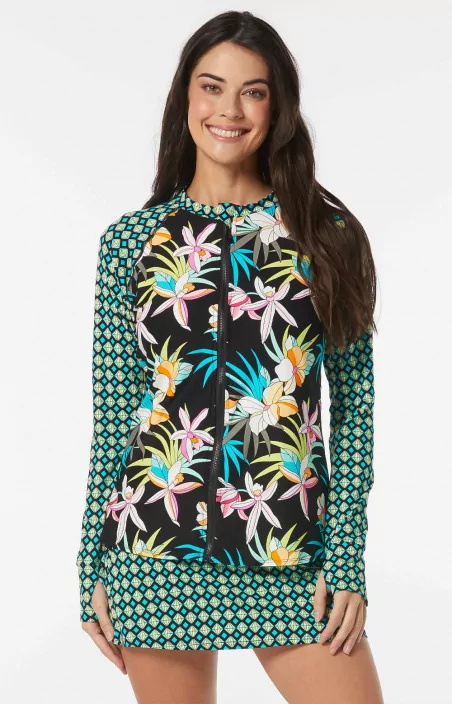 Rashguard Mary - TROPIC BLOOM