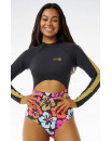 Maillot - HIBISCUS HEAT PLICE SURF SUIT