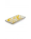 Assiette rectangulaire, 22 cm - CHEVRON BISCOTTI