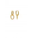 Boucles d'oreilles 2-en-1 - CECILIA GLD