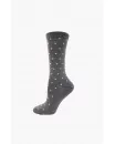 Chaussettes - GREY DOTS