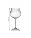 Ensemble de 6 verres à vin à Pied Universel 640 ml - OPTIC