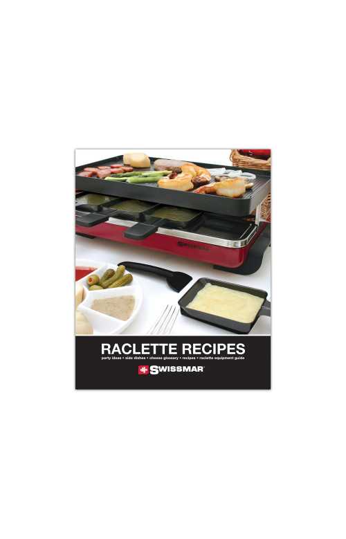 Livre de recettes pour raclettes (français) - SWISSMAR