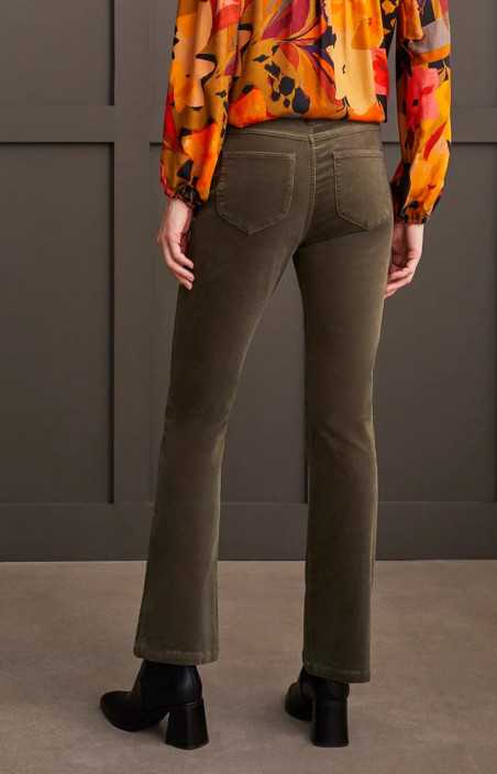 Pantalon en velours côtelé extensible - SAMANTHA