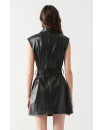 Robe - LEATHER ZIP