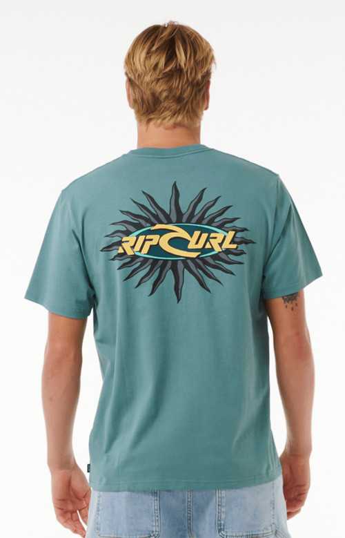 T-shirt - QUEST OVAL BURST