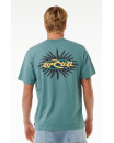 T-shirt - QUEST OVAL BURST