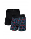 Boxers (pqt 2) - DROPTEMP® GRIZZLY STRIPE