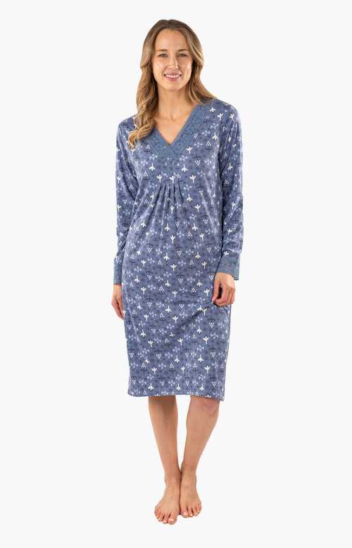 Robe de nuit longue - BLUE PRINT