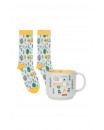 Ensemble de tasse et chaussettes - HAPPY CAMPER