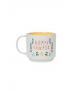 Ensemble de tasse et chaussettes - HAPPY CAMPER