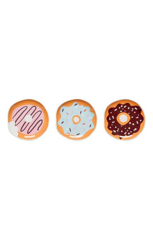 Ensemble de 3 petites assiettes - DONUTS