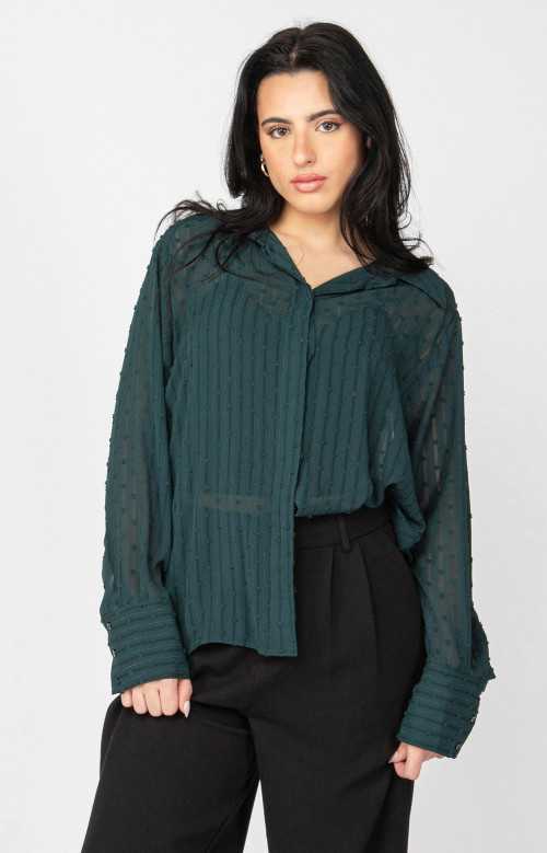 Blouse - DEEP EMERALD