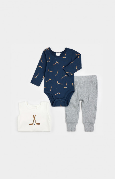 Ensembles - HOCKEY PRINT (3M-24M)