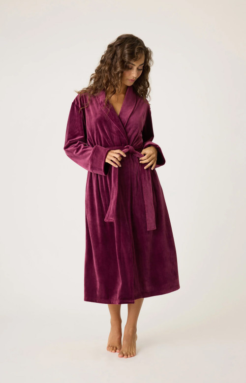 Robe de chambre longue - VELVETY