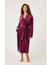 Robe de chambre longue - VELVETY