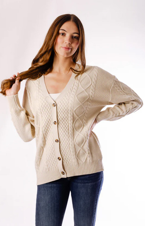 Cardigan - DIAMOND CABLE