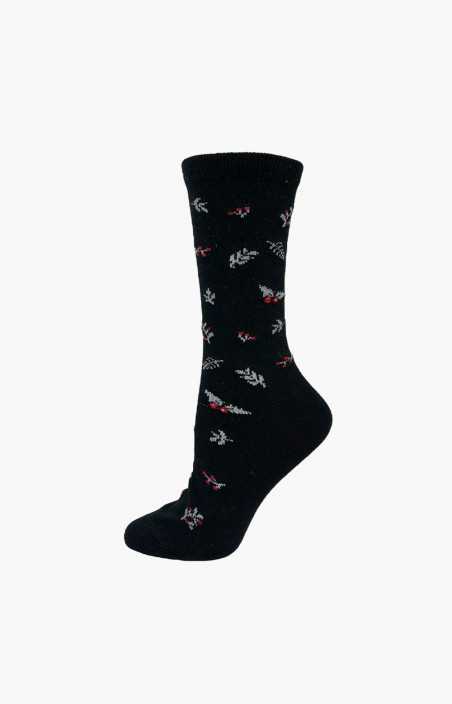 Chaussettes Angora - WINTER FLORAL