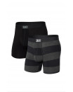 Boxers (pqt 2) - VIBE GRAPHITE OMBRE RUGBY