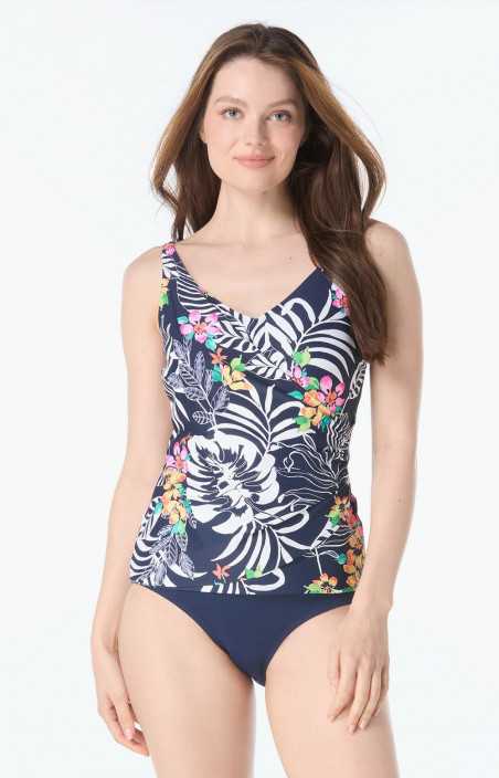 Haut de tankini à armatures - LOLA INDIGO JUNGLE