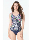 Haut de tankini à armatures - LOLA INDIGO JUNGLE