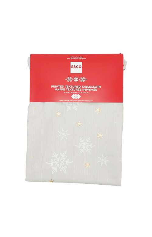 Nappe 152 cm x 259 cm - LET IT SNOW