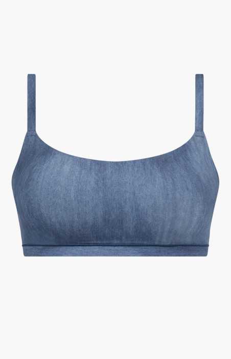 Bralette à coques - JEANS