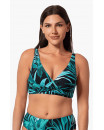 Haut de bikini - VERA SURPLICE TROPICAL