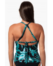 Haut de tankini - LOUISE WRAP TROPICAL