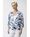 Blazer - BLUE ABSTRACT