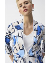 Blazer - BLUE ABSTRACT