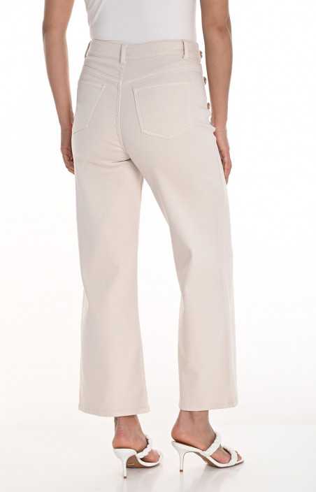 Pantalon évasé à taille haute - MARIANNA