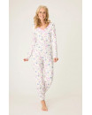 Pyjama à pantalon long - MORE AMOUR FLORAL