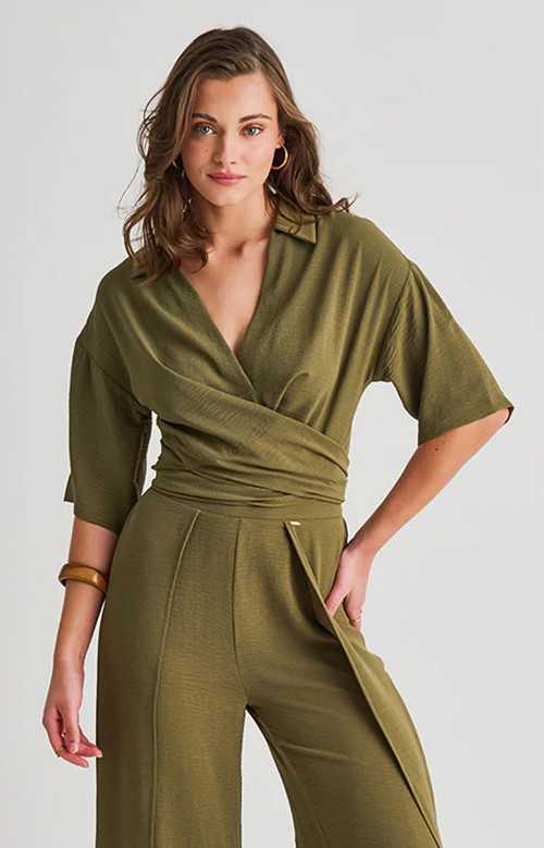 Chemise couvre-maillot - GREEN JUNGLE