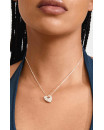 Collier - DUNE COEUR ARGENT