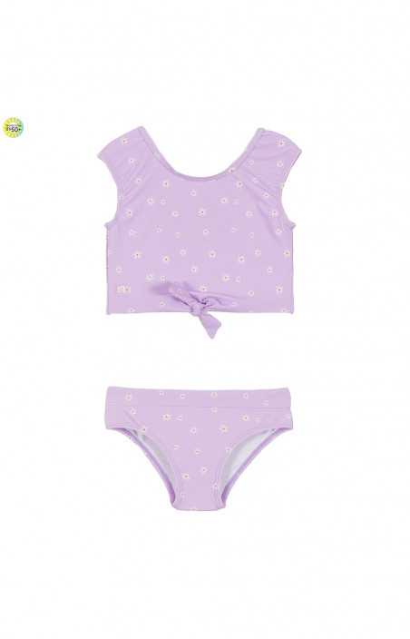 Maillot de bain UV deux pièces - LILAS (3-6)