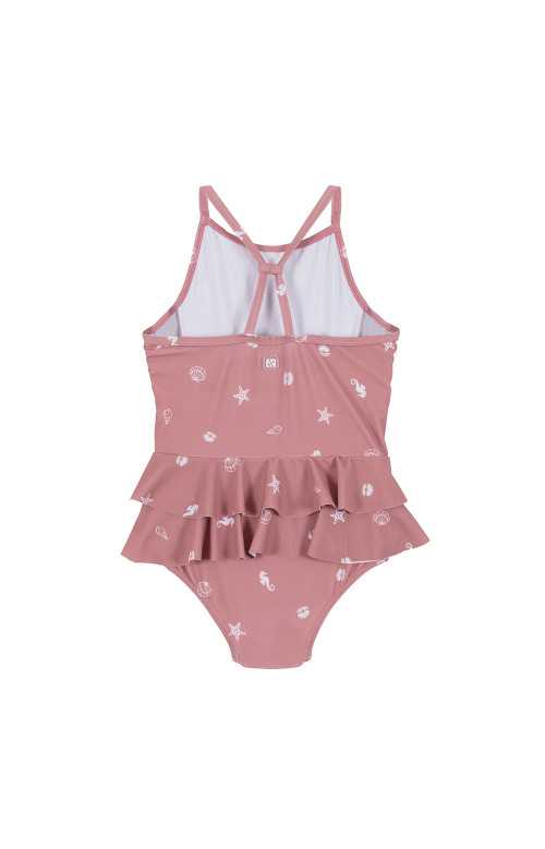 Maillot de bain UV une pièce - PINK SEA (2-6)