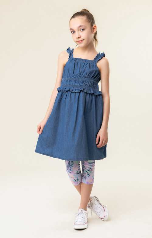 Robe en denim - (2-14)