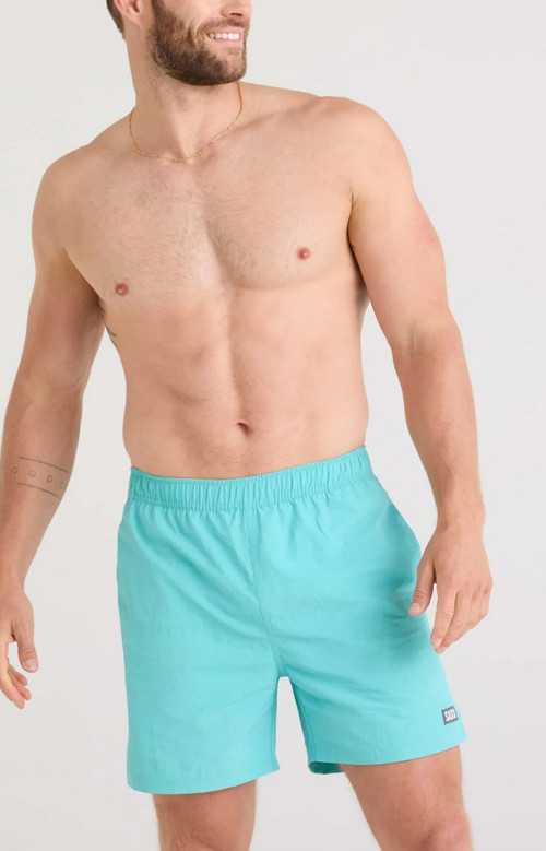 Maillot de bain 5" - GO COASTAL 2N1 (TURQUOISE)