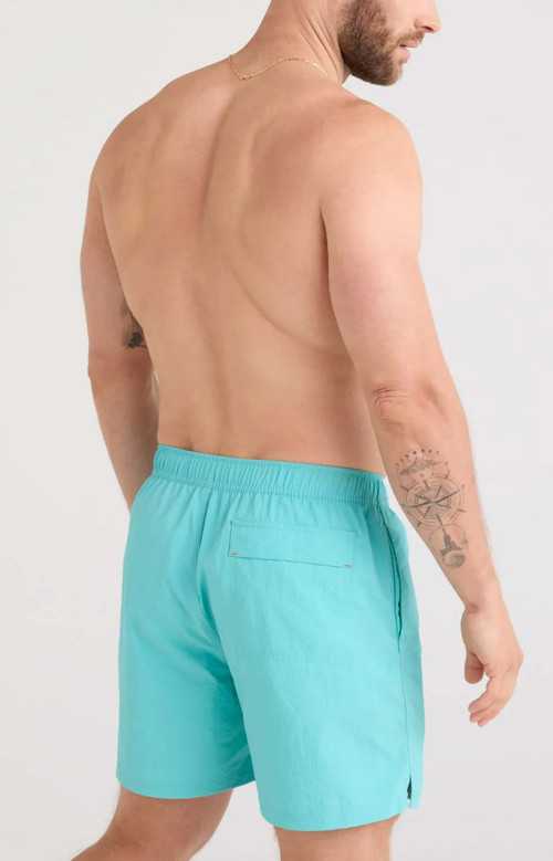 Maillot de bain 5" - GO COASTAL 2N1 (TURQUOISE)