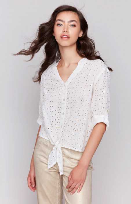 Blouse - FLEURS EN FOLIE