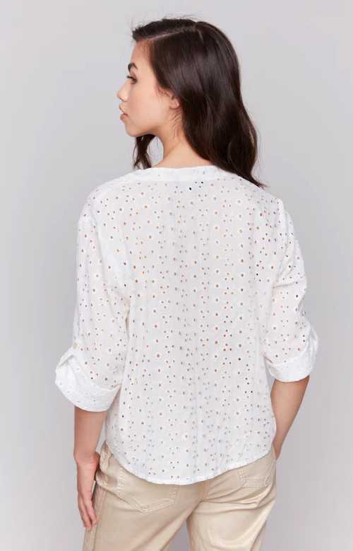 Blouse - FLEURS EN FOLIE