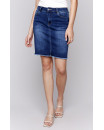 Skort en denim - INDIGO