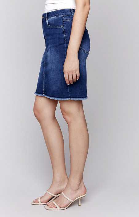 Skort en denim - INDIGO