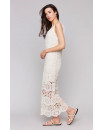 Robe longue en crochet - BOHO