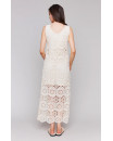 Robe longue en crochet - BOHO