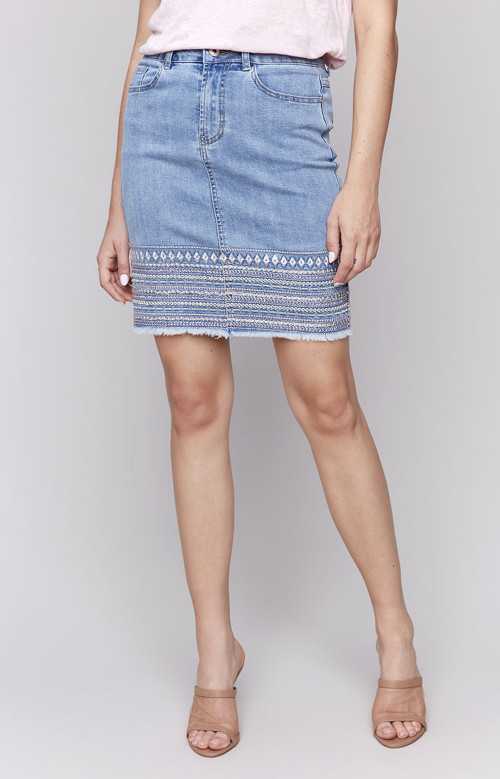 Skort en denim - BROODIE