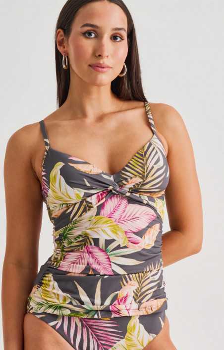 Haut de Tankini à Armatures - TROPICAL LUXURY